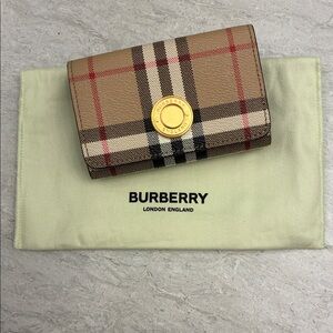 Burberry Check Wallet NWOT, Never Used